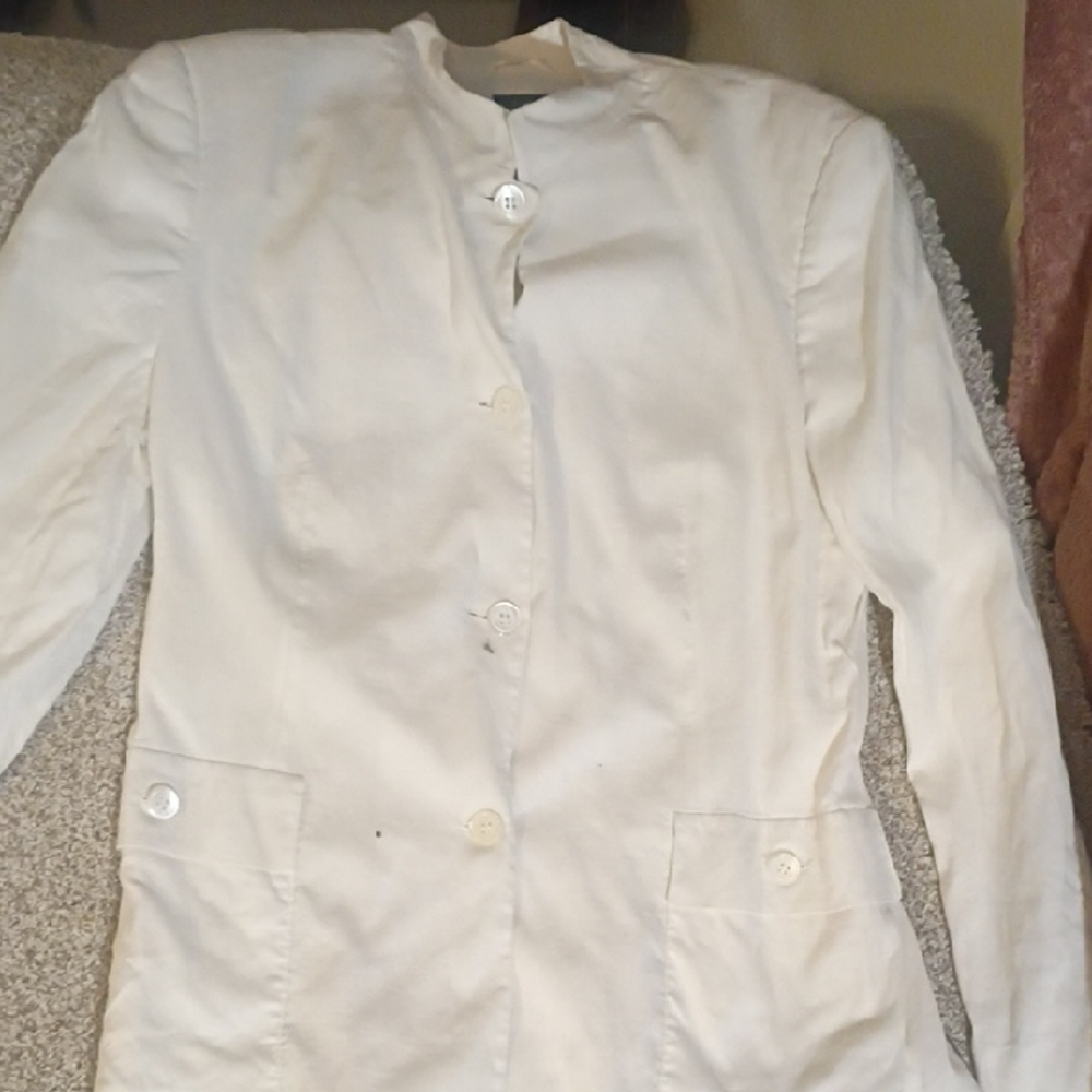 Piazza Sempione White Blazer